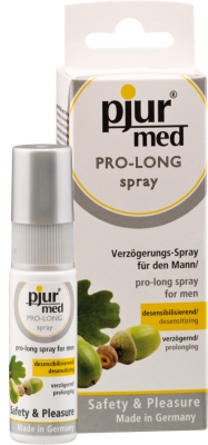 Pjur Pro long spray i gruppen APOTEK / Frdrjande medel hos Lustjakt Svenska AB (1186)