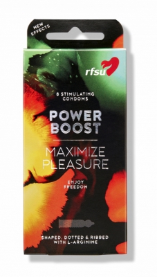 RFSU Power Boost 8p i gruppen APOTEK / Kondomer hos Lustjakt Svenska AB (3808)