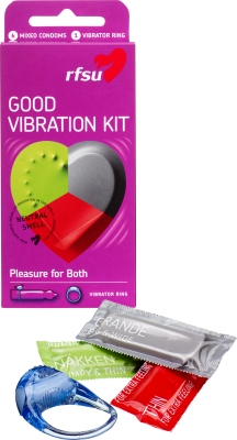 RFSU Good Vibration kit i gruppen APOTEK / Kondomer hos Lustjakt Svenska AB (65115)