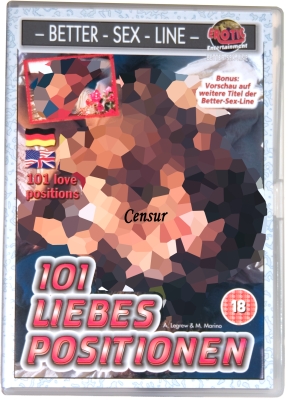 101 Positions DVD i gruppen BCKER & FILMER / Filmer hos Lustjakt Svenska AB (14001)
