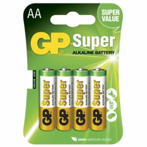 GP Batteri R6 AA 4p i gruppen ÖVRIGA PRODUKTER / Batterier hos Lustjakt Svenska AB (151001)