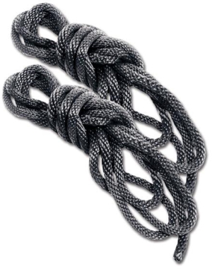 SM Black silky rope 2p SM Black silky rope 2p