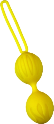Lastic balls yellow Large i gruppen Intressesomrden / Om Bckenbottentrning hos Lustjakt Svenska AB (2199)
