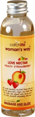 Love nectar peach strawberry i gruppen MASSAGE / Alla massageprodukter hos Lustjakt Svenska AB (2396)