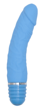 Silicone bend buddy blue i gruppen FR KVINNAN / Dildos med vibration hos Lustjakt Svenska AB (2528)