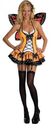 Dress Butterfly one size i gruppen SEXIGA KLÄDER / Dräkter hos Lustjakt Svenska AB (2597)