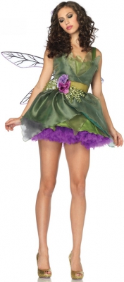 Dress Butterfly green one size i gruppen SEXIGA KLDER / Drkter hos Lustjakt Svenska AB (2598)