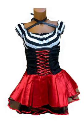 Pirate Dress One Size i gruppen SEXIGA KLÄDER / Dräkter hos Lustjakt Svenska AB (2601)