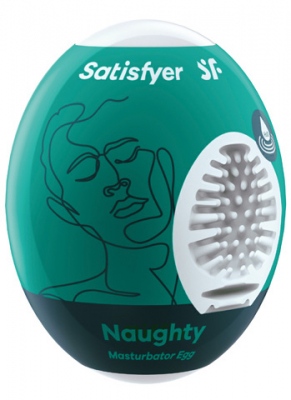 Satisfyer Egg Naughty i gruppen FÖR MANNEN / Manlig onani hos Lustjakt Svenska AB (4744)