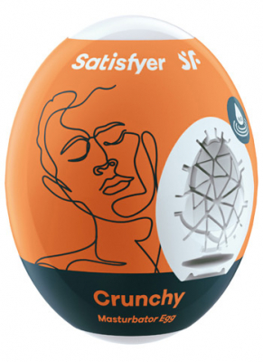 Satisfyer Egg Crunchy i gruppen FÖR MANNEN / Manlig onani hos Lustjakt Svenska AB (4745)