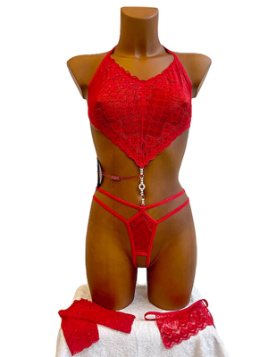 Marilyn Bodysuit S/M i gruppen SEXIGA KLDER / Sexiga plagg hos Lustjakt Svenska AB (5825)