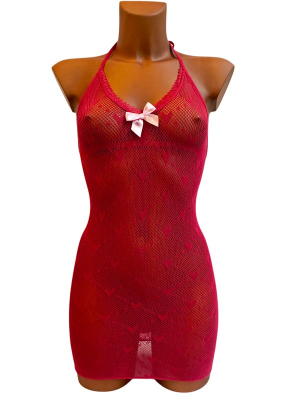 Red Heart Chemise One Size i gruppen SEXIGA KLDER / Sexiga plagg hos Lustjakt Svenska AB (5909)