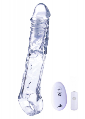 Crystal Sleeve Vibe i gruppen FR MANNEN / Penisverdrag hos Lustjakt Svenska AB (5981)