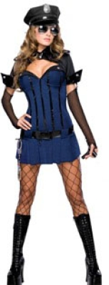 Sexy hot police SM i gruppen SEXIGA KLDER / Drkter hos Lustjakt Svenska AB (6176)