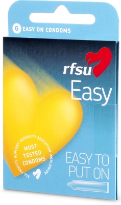 RFSU Easy 6p i gruppen APOTEK / Kondomer hos Lustjakt Svenska AB (65109)