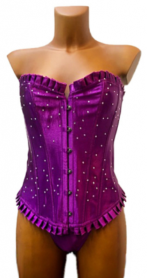 Corset Laila purple SM Corset Laila purple SM