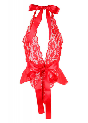 Sexy body rd s-m i gruppen SEXIGA KLDER / Sexiga plagg hos Lustjakt Svenska AB (7017)