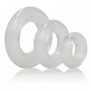 Silicone Ring Set M, L, XL i gruppen FR MANNEN / Potensringar hos Lustjakt Svenska AB (7029)