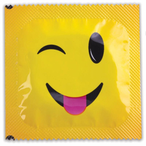 Pasante Smiley 1p i gruppen APOTEK / Kondomer hos Lustjakt Svenska AB (7060)