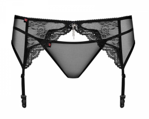 Garter and Thong L-XL i gruppen SEXIGA KLDER / Strumpor hos Lustjakt Svenska AB (7097)