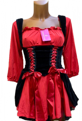 Sexy Red Pirate One Size i gruppen SEXIGA KLÄDER / Dräkter hos Lustjakt Svenska AB (71119)