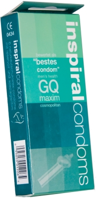 Inspiral condoms 6p i gruppen APOTEK / Kondomer hos Lustjakt Svenska AB (798)