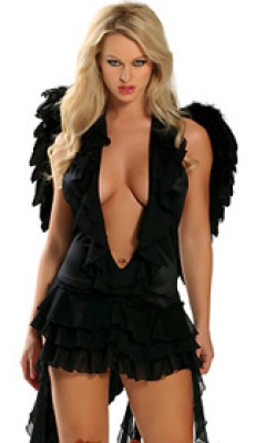 Black angel one size Black angel one size