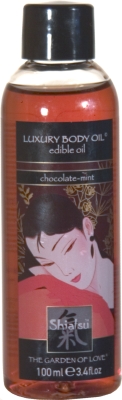 Edible body oil choco mint i gruppen MASSAGE / Alla massageprodukter hos Lustjakt Svenska AB (8574)