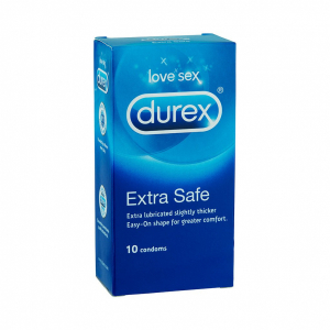 Durex Extra Safe 10p i gruppen APOTEK / Kondomer hos Lustjakt Svenska AB (8744)
