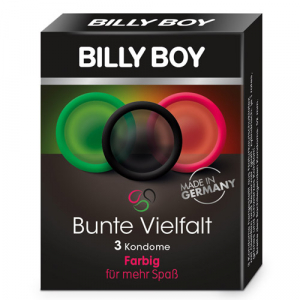 Billy boy colour 3p i gruppen APOTEK / Kondomer hos Lustjakt Svenska AB (8885)