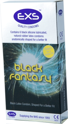 EXS Black fantasy 6p i gruppen APOTEK / Kondomer hos Lustjakt Svenska AB (8922)