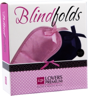 Lovers blindfolds 2p i gruppen FÖR PAR / Bondage hos Lustjakt Svenska AB (8981)