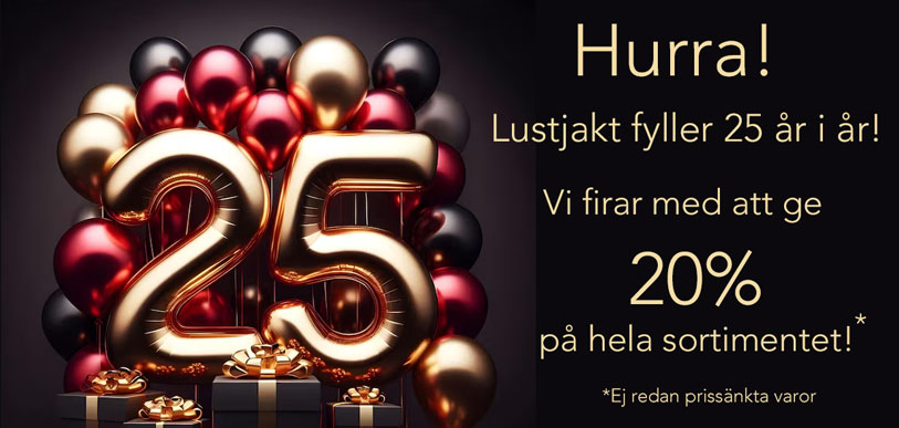 Lustjakt firar 25 år