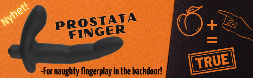 Nya Prostata Finger vibrator hos Lustjakt.se