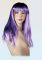 Lilly long hair purple