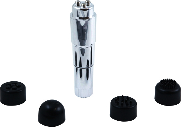 Travel massager silver