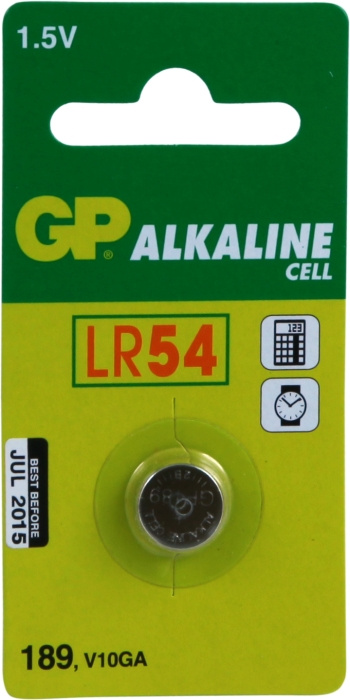 GP Batteri LR54 1p