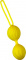 Lastic balls yellow Large