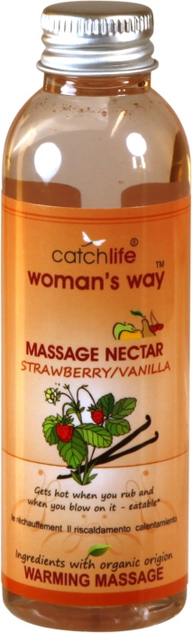 Massage nectar strawb. vanilla