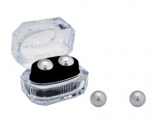 Geisha pearls silver