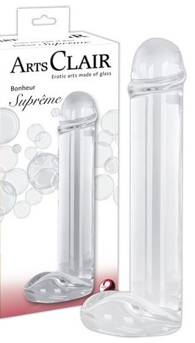 Clair glass dildo
