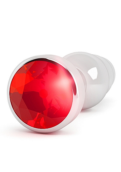 Silver plug sapphire