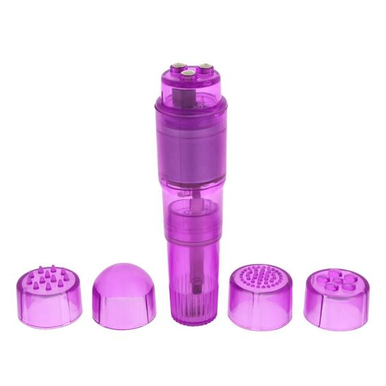 Travel massager purple