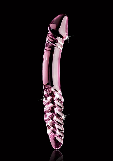 Pink Panther Glass Dildo