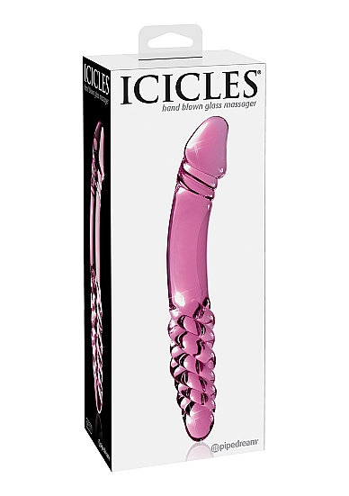 Pink Panther Glass Dildo