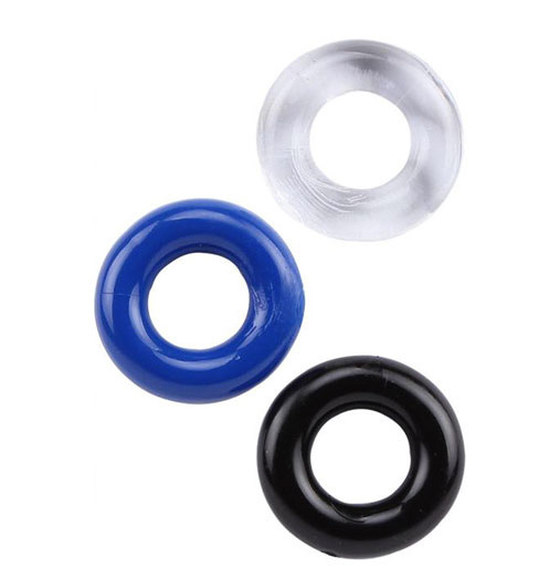 Soft Donut Rings 3 p