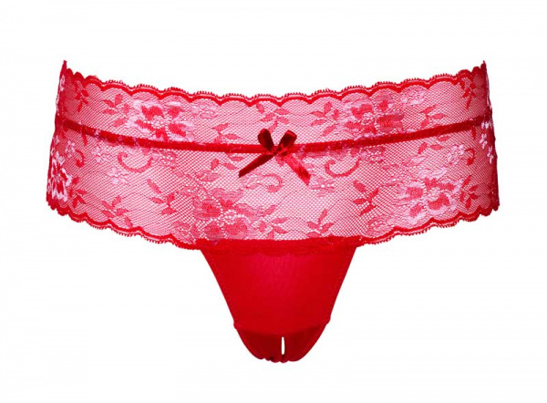 String high-waist S-M