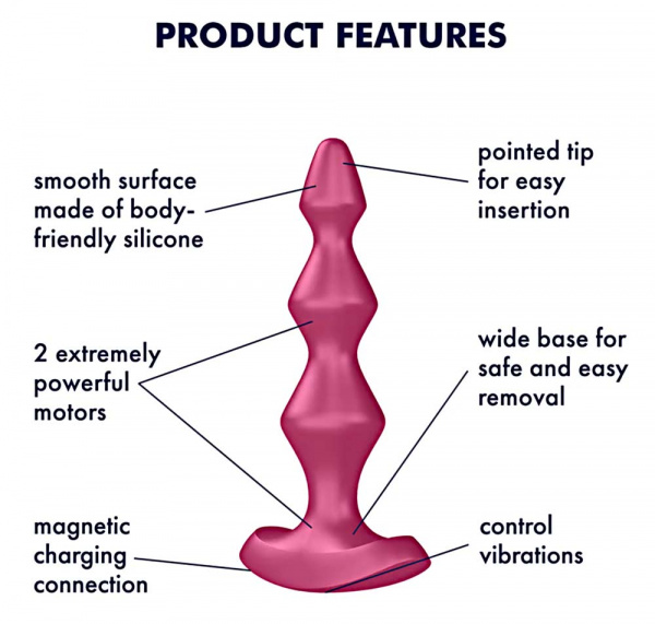Satisfyer Lolli Plug 1 Berry