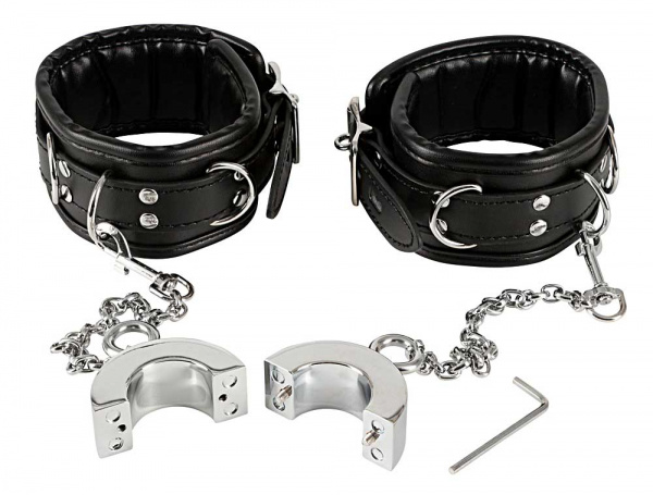 Cuffs and Cock Ring