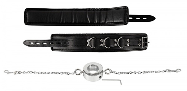 Cuffs and Cock Ring